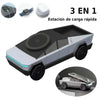 Cargador 3 en 1 Estilo Pickup Futurista con Luz LED